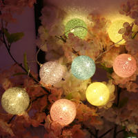 Luces De Navidad De 3M Con 20 LEDS En Forma De Bolitas De Algodón Cadena De Luces Para Decoración Exterior Jardín Calle Regalo De Año Nuevo - details 12