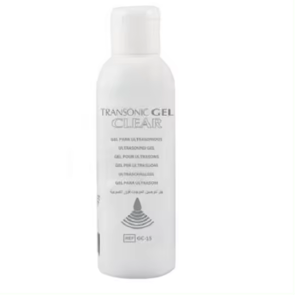 DOPPLER Gel para ultrasonidos transparente GC15. Botella de 250ml Uso profesional - 1