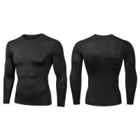 Camiseta De Compresión Para Hombre Con Manga Larga Secado Rápido Top Deportivo Para Gimnasio Y Correr - details 3