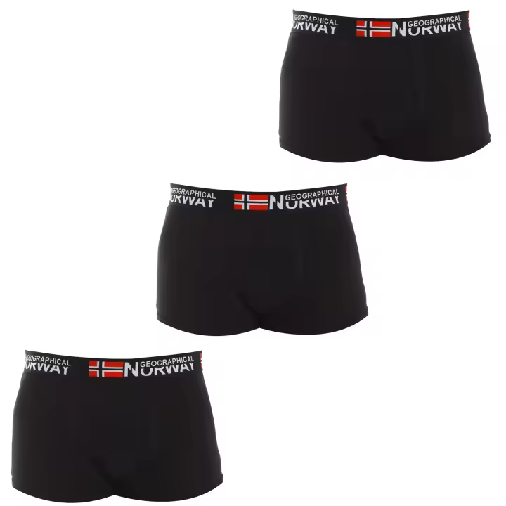 Pack de 3 Bóxers Geographical Norway GN1000 para Hombre - 1