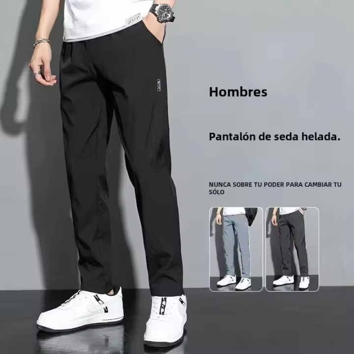 Pantalones Deportivos Para Hombre Verano 2024 Elásticos Para Correr Running Jogging Fitness Gimnasio Talla M-5XL Pantalones Casuales De Exterior - 1