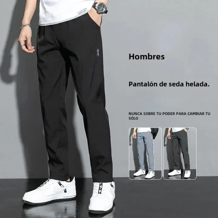 Pantalones Deportivos Para Hombre Verano 2024 Elásticos Para Correr Running Jogging Fitness Gimnasio Talla M-5XL Pantalones Casuales De Exterior - 1