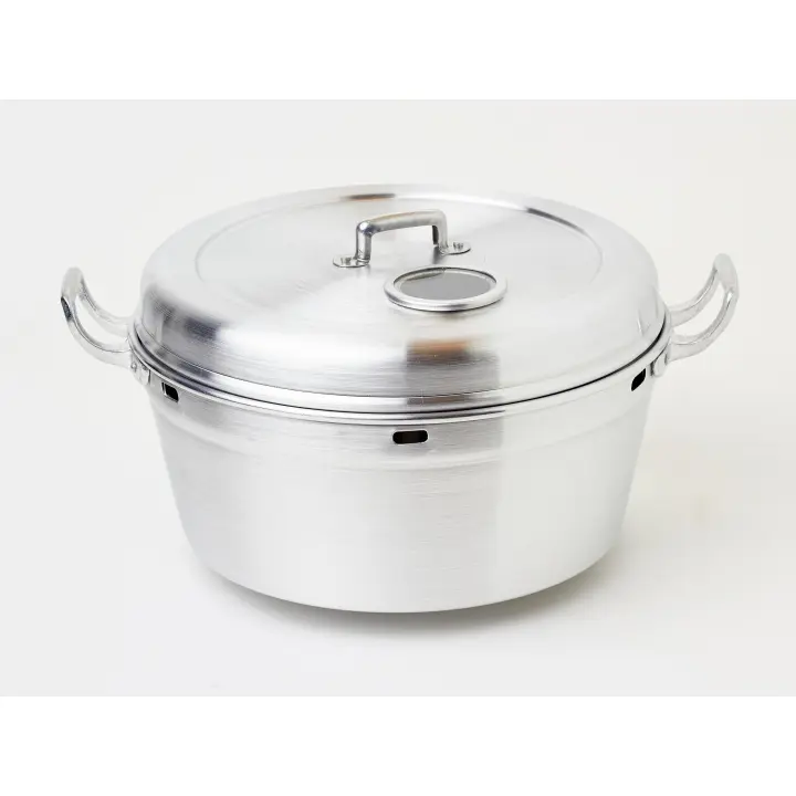 Evocalo Olla de Horno Molde Bizcochera Aluminio Visor Asas Multifunción - 1