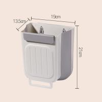 Bandeja De Cocina Plegable Y Colgante Para Lixo Gran Capacidad Fácil De Limpiar Soporte En La Pared Sin Necesidad De Doblar - details 11