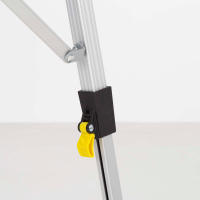 AKTIVE Mesa plegable, 90x51x45/70 cm, Altura ajustable, Topes antideslizantes, Máx. 30 kg, Malla extraíble, Bolsa de transporte, Mesa camping y picnic, Mesas plegables - details 4