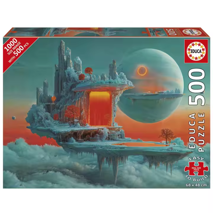Puzzle 500 piezas Plus Planeta De Fuego Y Hielo (Educa 20236) - 1