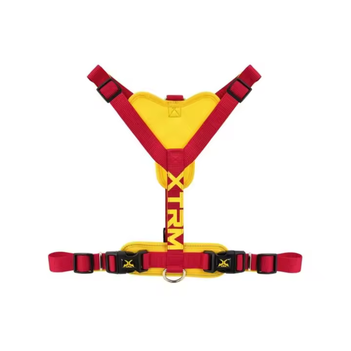 NAYECO - Arnés X-TRM Cronos Neón Flash para Perro (Rojo) - 1