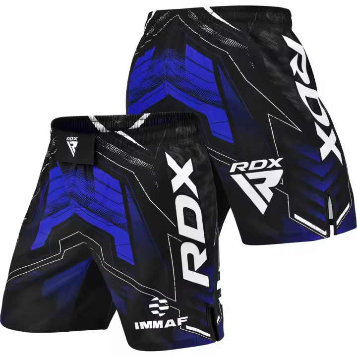 RDX IMMAF Approved MMA Fight & Training Shorts Red - 1