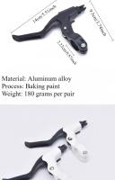 Manillar De Freno Para Bicicleta De 3 Dedos Aleación De Aluminio V-brake Discos Compatible Con Sram Para Carretera Y Montaña - details 5