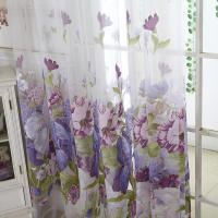 Cortinas De Flor Putrefacta Paéonia Para Ventanas Alta Sombreadura Decoración De Habitaciones Dormitorios Salones Malla 100% Poliéster - details 8