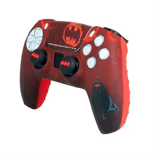 KIT FUNDA+GRIPS+STICKER MANDO PS5 FR-TEC DC BATMAN - 1