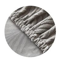 Funda De Cabeza De Cama Jacquard Sólida Con Encaje Cubierta De Hojas Incluyente Para Cama Moderna Y Hotel 100% Poliéster - details 4