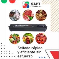Envasadora al Vacío Automática SAPT – 220V – Conserva Alimentos 5 Veces Más – Diseño Compacto – Sellado Rápido y Eficiente – Modo Sellado y Vacío – Compatible con Bolsas Universales – Fácil de Usar y Almacenar – Ideal para Cocina y Alimentos Fresc - details 0