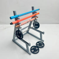 Porta Bolígrafos En Forma De Rack De Squat Divertido Y Único Organizador De Bolígrafos Con Peso Y Barbells Para Gimnasio - details 1