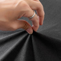 Camiseta De Algodón Para Hombre Con Cuello Redondo Y Mangas Largas En Color Sólido Cómoda Y Transpirable Para El Verano - details 22