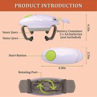 Abrebotellas Eléctrico para Manos débiles, abridor Automático para personas mayores con artitis, Fuerte Resistencia y fácil de un Dedo para Manos artríticas, - details 1