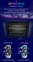 AWESAFE inalámbrico CarPlay Android Auto Radio para BMW 1 Series E81 E82 E87 E88 2004 2005 2006 2007 2008 2009 2010 2011 2012 coche reproductor multimedia GPS 2 din autoradio volante controles RDS Bluetooth - details 15
