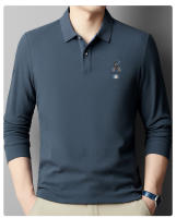 Camisa POLO Para Hombre De Algodón 100% Bordada De Manga Larga Estilo Casual Elegante Para Primavera Y Otoño Paul - details 23