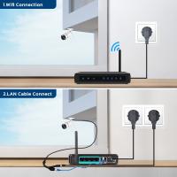 Cámara De Seguridad IP 5MP HD Metal H.265 Bala 3MP Exterior Wifi Cámara De Vigilancia Con Audio Bidireccional 2MP CCTV ICSEE XMeye APP - details 6