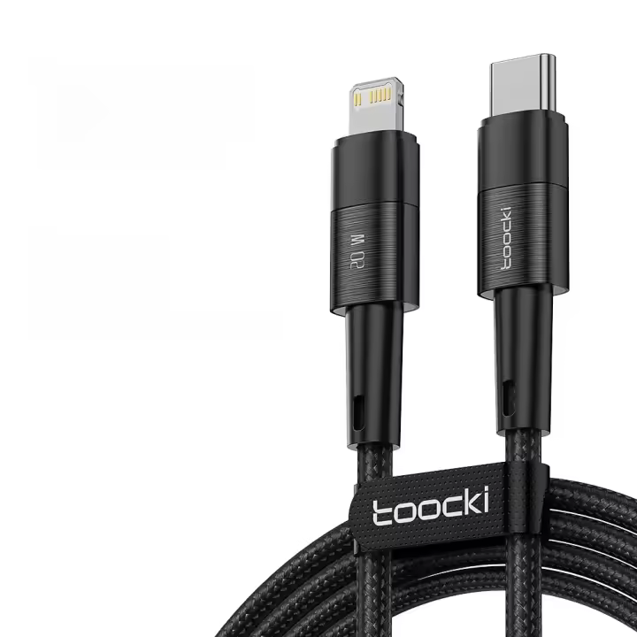 Cable De Carga Rápida Toocki PD 20W USB C a Lightning Para iPhone 15 14 13 12 11 pro XS 8 Tipo C a Lightning Cable De Datos - 1