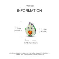 Encantadores Colgantes De Animales De Plata Para Mujer Joyería De Pulsera Y Collar Forma Irregular Sin Certificación - details 124