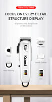 Set Profesional De Pelacabelos Kemei KM-PG809A KM-PG232 KM-3382 Recargable Por USB Trimmer De Barba Sin Cable Con Corte Rápido Y Ajuste De Longitud - details 4