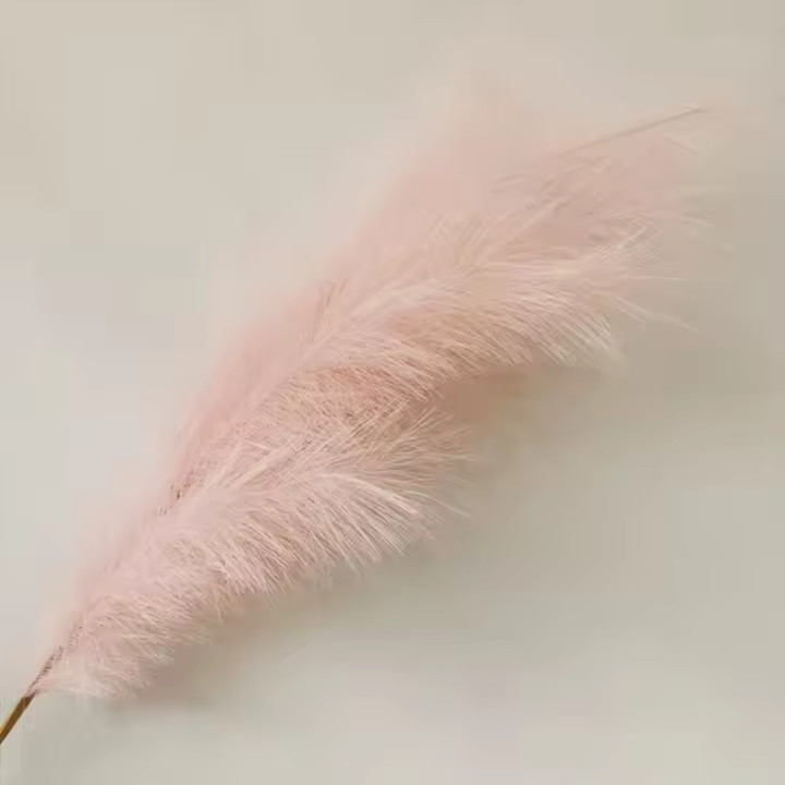 100cm Flores Artificiales De Pampas Boho Decoración Para Hogar Y Fiestas Arreglo Floral Suave De Seda Para Bodas Y Decoración De Mesa - 1