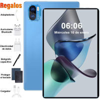 Tableta Android 20000 Mah versión global 16GB Ram 1TB ROM nueva red 10,1 pulgadas 14 tableta WiFi Android 13,0 nuclear - details 13
