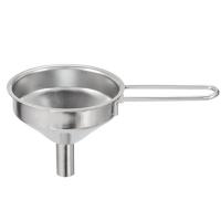 Funel Mini De Acero Inoxidable Para Cocina Con Mango Estable Amplio Bocina Herramientas De Cocina Para Líquidos Y Aceites - details 0