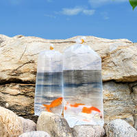 Bolsa Inflable Para Acuario 50Pcs Transporte De Peces Y Camarones Vida Longitudinal Resistente a Fugas Bolsa De Respiración Para Animales Vivos - details 0