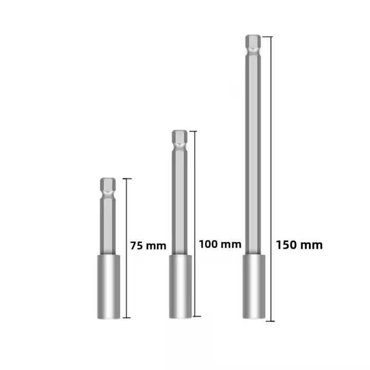 Rodillo De Extensión Para Destornillador Eléctrico 3/4PC Hexagonal Con Cierre Rápido Y Autolock Herramienta De Transferencia Rápida Para Destornilladores - 1