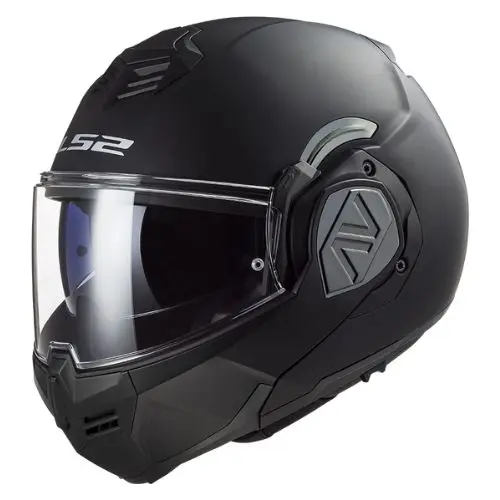 CASCO LS2 MODULAR FF906 ADVANT NEGRO MATE TALLA S - 1