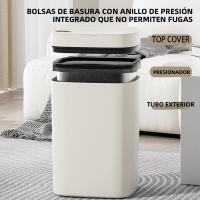 Basurero Inteligente Automático 16L Con Sensor De Movimiento Lid Para Cocina Y Baño Sin Batería Material Plástico - details 7