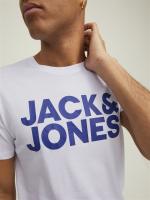 Jack & Jones Hombre Camiseta de Algodón Serie CORE Mod JCOMAP Logo estampado Moda Casual Informal REF 257908 - details 8