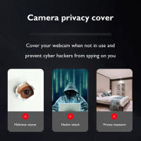 Cubierta De Cámara Web Para Laptop Y Tablet Privacy Sticker Anti-Spy Lentes Para Macbook iPad PC Y Móvil Slider 5-20Pcs - details 7