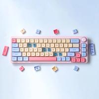Keycaps PBT 132 Teclas Perfil XDA Personalizado Inglés KR RU Dye Sublimation Para Teclado Mecánico Cherry MX 104/87/61 - details 1