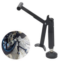 Soporte De Motocicleta Universal Plegable Y Portátil De Ahorro De Esfuerzo Altura Ajustable Para Mantenimiento De Motocicletas - details 1