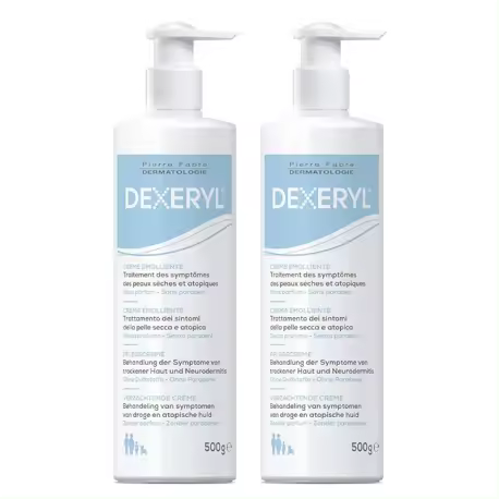 DEXERYL DUPLO DE CREMA EMOLIENTE 2  X 500G - 1