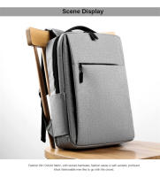 Mochila Para Laptop De 15.6 Pulgadas Para Hombres Nylon Impermeable Con USB Bolsa Escolar Para Viajes Con Portátil Interior - details 11