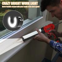 Pistola de pegamento eléctrica de 18V, herramienta de calafateo de pegamento de vidrio inalámbrica para puertas y ventanas, herramienta de pegamento de costura eléctrica para batería Makita de 18V - details 0