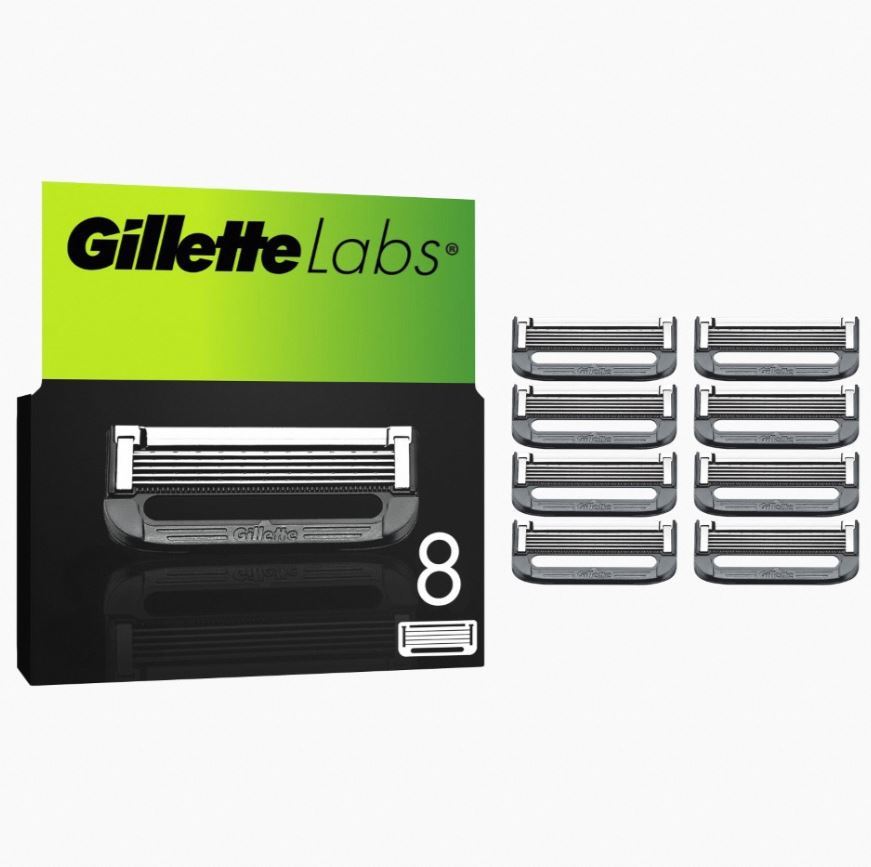 GilletteLabs Pack: 8 Cuchillas de Recambio
