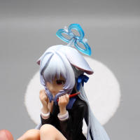 Figura De Colección Sunohara Kokona Juguete Ornamento De Estatua De Anime 14cm Azul Modelo De Juego Para Niños Y Adultos - details 9