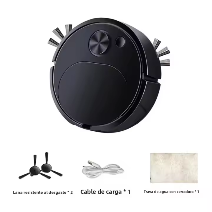 Nueva Máquina Limpiadora Inteligente Aspiradora 3 En 1 Con Potencia De Succión De 4000 Pa Ideal Para Alfombras Y Suelos Con Pelos De Mascotas - 1