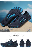Zapatos para aire libre, antideslizantes, de seco, para helbres y mujeres, para deportes de fitness, montañismo, senderismo, ligero, de Suela Blanda, para vadear en la playa. - details 19