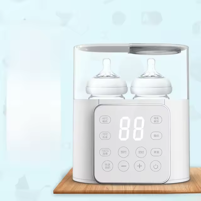 Calentador De Botella Para Bebé Multifuncional Con Control Preciso De Temperatura También Sirve Como Desinfectante Y Calentador De Alimentos Electricidad 220V/110V Apto Para 0-36 Meses - 1