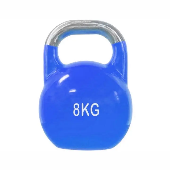 Kettlebell Crossfit Pesas Rusas de Competición, hierro fundido, de 8 a 36 kg, aptas para entrenamiento, ejercicio y musculación - 1