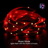 Tira De LED RGB Flexible 40m/30m/20m/15m DC 24V Con Control Por App Y Sincronización Musical Para Decoración De Navidad Y Habitaciones - details 7