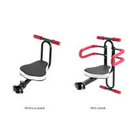 Sillín De Seguridad Para Niños Para Bicicleta Eléctrica Asiento Frontal De Libera Rápida Montaje En La Frontera Almohadilla De Confort Para Viajes En Bicicleta - details 22