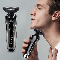 Afeitadora Eléctrica Profesional Para Hombres Con Tiempo De Afeitar Suave Y Cómodo Apto Para Afeitar La Cara Y Limpieza - details 0