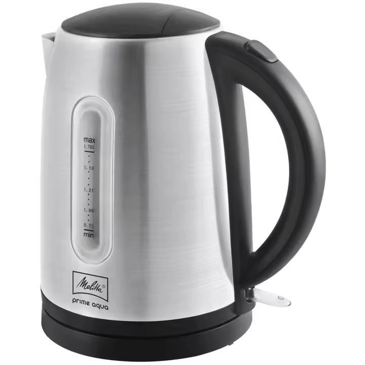 Melitta Hervidor de Agua Melitta Prime Aqua 1018-02 1,7 Litros Libre de BPA Auto Off Elemento Calefactor - 1